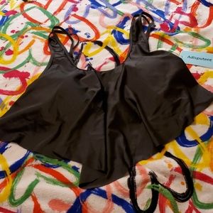 High waisted flounce bikini